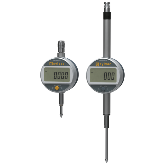0-25mm (0.01mm Res) Dial Work Basic Digital Indicator 30-805 - Sylvac