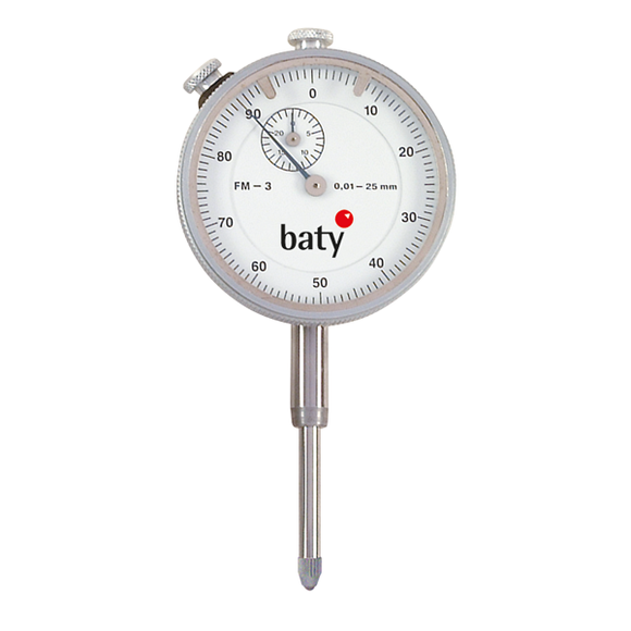 0-25mm Plunger Dial Indicator FM-7 - Baty