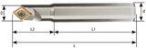 16mm x 220mm Centre & Chamfer Drill Holder - Omega Products