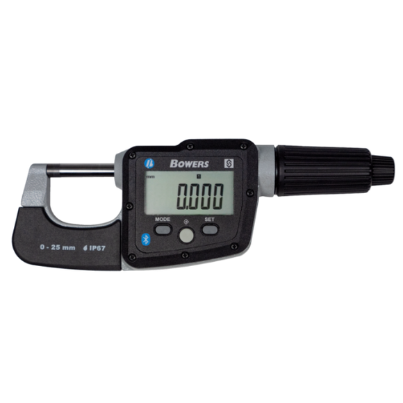 0-25mm DigiMic - Digital External Micrometer - Bowers Group