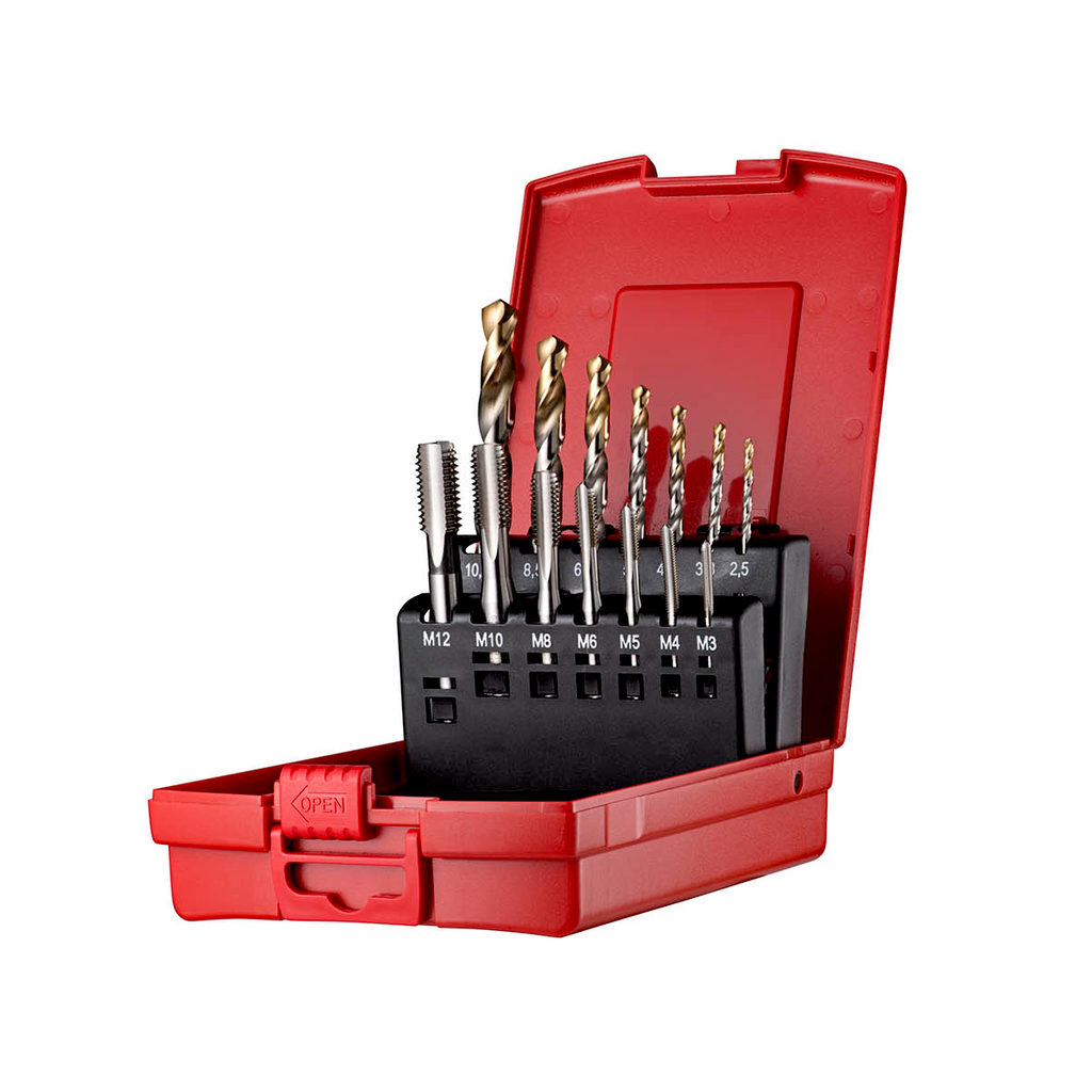 Dormer Tap and Drill Set L115101 Metric A002 (1.0mm 10.0mm x 0.5mm