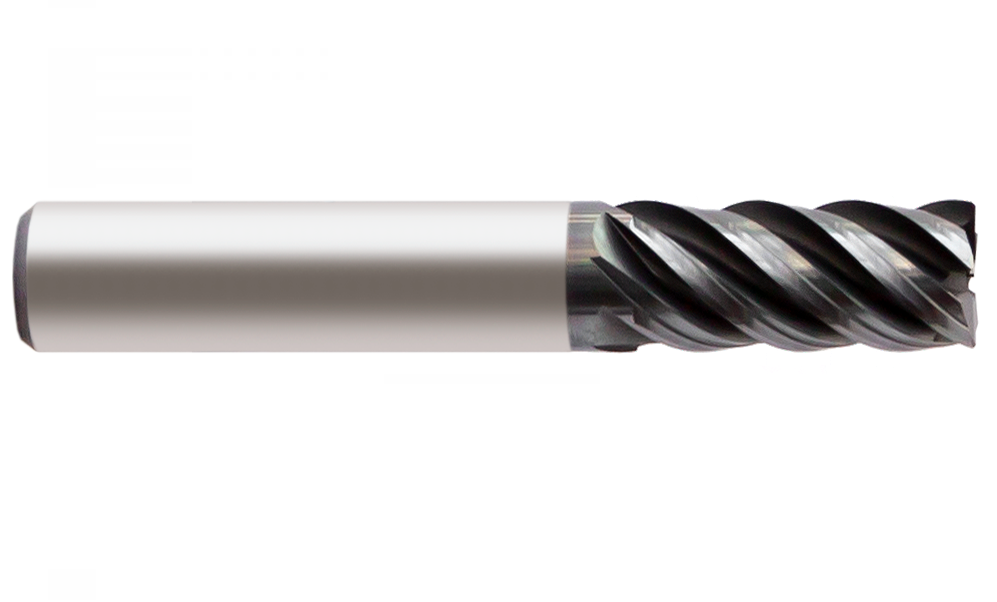 6mm - Standard Length High Performance End Mill 5 Flute - Europa 