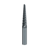 4° Taper / R4 - 6 Flute Solid Carbide Tapered Ball Nose Long End Mill Turbine - Emuge Franken - Precision Engineering Tools EW Equipment Emuge,