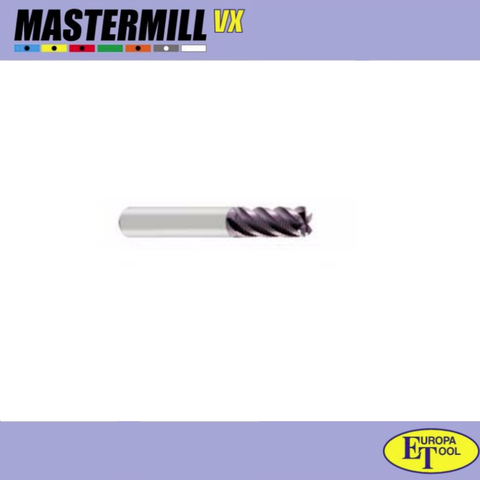 5 Flute Standard Length Roughing High Performance End Mill - Europa Tool MasterMill 175323