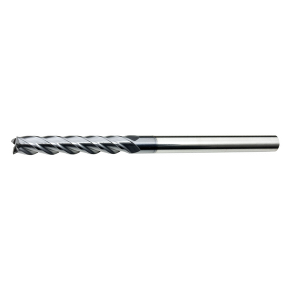 10mm 4 Flute Carbide End Mill (100mm Long) General Use - Clearance