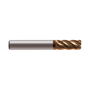 20.0mm (1.0mm Radius) - 5 Flute MasterMill VX5H Double Tapered Core Carbide End Mill - Europa Tool (174530)