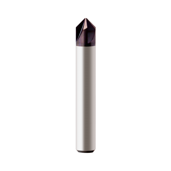 4mm 4 Flute 90° Solid Carbide Chamfer Mill - Europa Tool 199323