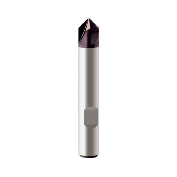 12mm 4 Flute 90° Solid Carbide Chamfer Mill - Europa Tool 199323