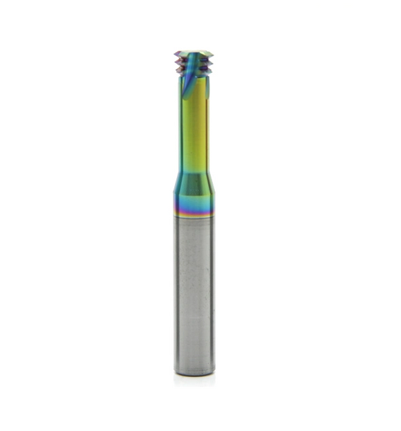 Thread Mill Bit 3 Tooth Solid Carbide Thread Mills DLC Coated | EW Equipment