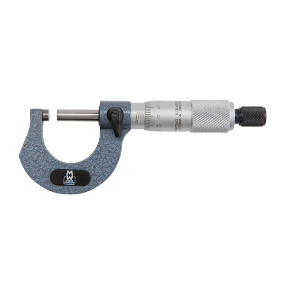 U-Shaped Outer Micrometer 2-3 Inch - Carbide Tip Precision Tool With 0.0001 Inch Accuracy