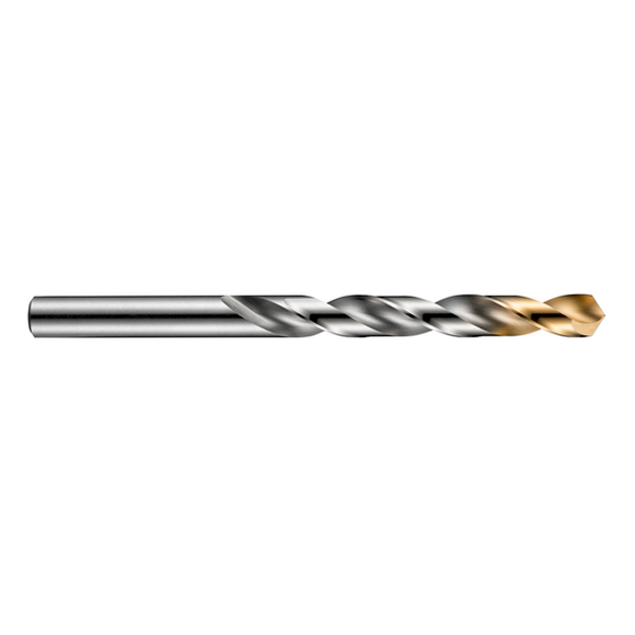 A002 - 8.1mm Dormer HSS Straight Shank Jobber Drills TiN-tip Coated (Pack of 10)