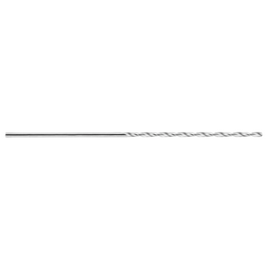A110 - 0.8mm Dormer HSS Straight Shank Long Series Drills Bright Finish (Pack of 10)