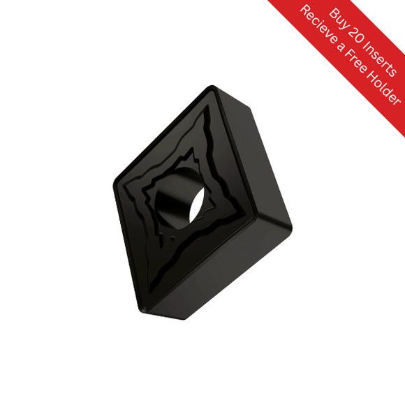 CNMG 120408E-NMR T7325 Carbide Turning Inserts (For Stainless Steel) - Dormer Pramet