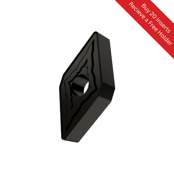 DNMG 110404E-NMR T7325 Carbide Turning Inserts (For Stainless Steel) - Dormer Pramet