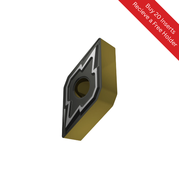 DNMG 110408E-M T9415 Carbide Turning Inserts (For General Use / Steel) - Dormer Pramet