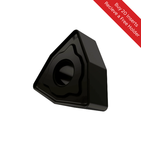 WNMG 080412E-NM T7325 Carbide Turning Inserts (For Stainless Steel) - Dormer Pramet