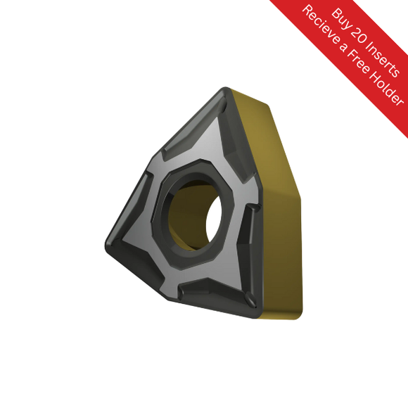 WNMG 080412E-M T9415 Carbide Turning Inserts (For General Use / Steel) - Dormer Pramet
