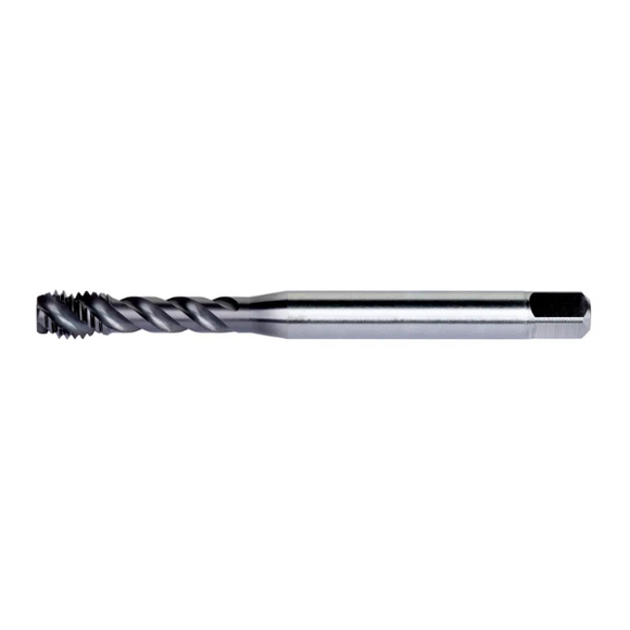 E398 - No. 8 x 32 UNC Dormer HSS-E-PM Spiral Flute Tap - TiCN Coated