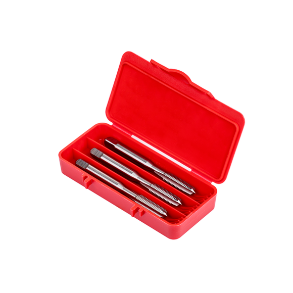 IIVVERR 3-Pack M6x1.0 HSS Hand Taps - Straight Flute Thread Taps For DIY & Repair