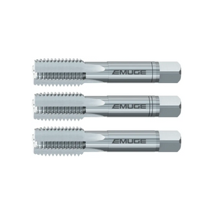 1" - 8 UNC - Emuge 2BX Tolerance HSSE Serial Hand Tap Set - For Hard Materials