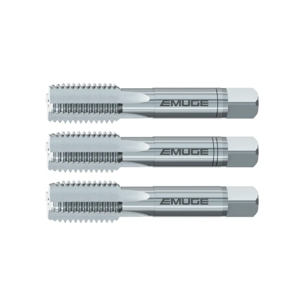 3/8 - 16 UNC - Emuge 2BX Tolerance HSSE Serial Hand Tap Set - For