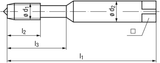 1/4 - 20 UNC - Emuge 2BX Tolerance HSSE Serial Hand Tap Set - For Hard Materials
