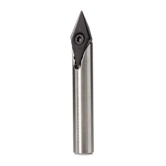 VPGT 060202-45P 45° Carbide Engraving Insert For Alloy Steel - Omega Products