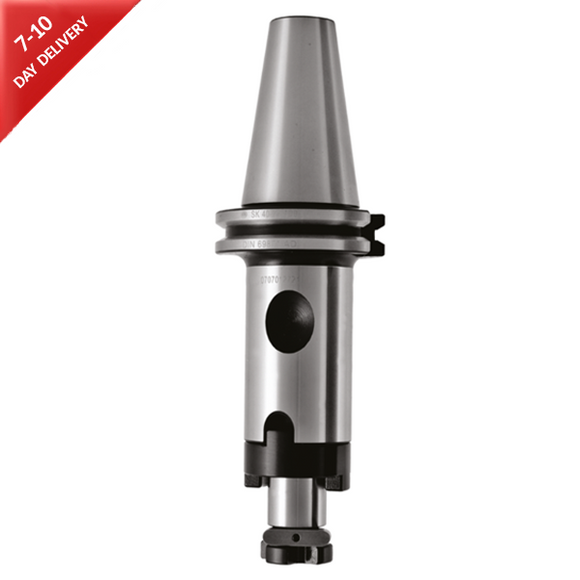 DIN 69871 SK40 - 16mm Combi Shell Mill Holder ER-Plus Dual Contact/Fac ...