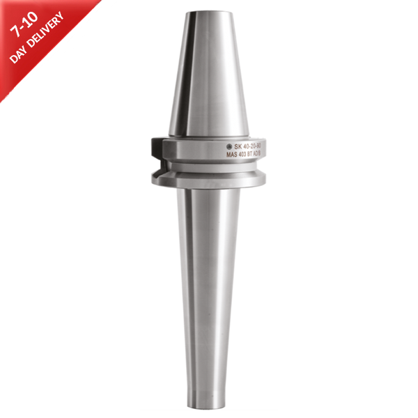 BT MAS 403 BT40 - 12.5mm (M12) Milling cutter arbor for screw-on type ...
