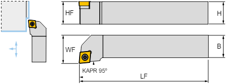 AKKO Bohrstange 95° A32S SCLCL 09 für CCMT 09T3.. mit Innenkühlung NEU AKKO Bohrstange 95° A32S SCLCL 09 für CCMT 09T3.. mit Innenkühlung NEU