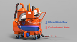 Freddy Ecovac - (3kw 240v) 300L Capacity Coolant Recycling Vacuum - Complete with Tools - Precision Engineering Tools EW Equipment Freddy,