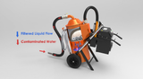 Freddy Superminor - (3kw 240v) 100L Capacity Coolant Recycling Vacuum - Complete with Tools - Precision Engineering Tools EW Equipment Freddy,