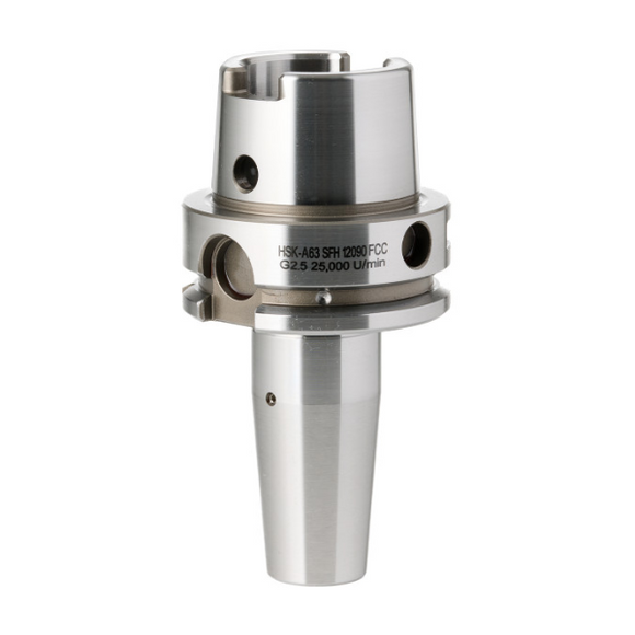 HSK63A 3mm Shrink Fit Chuck With Front Face Coolant - 80mm Gauge - Omega Products