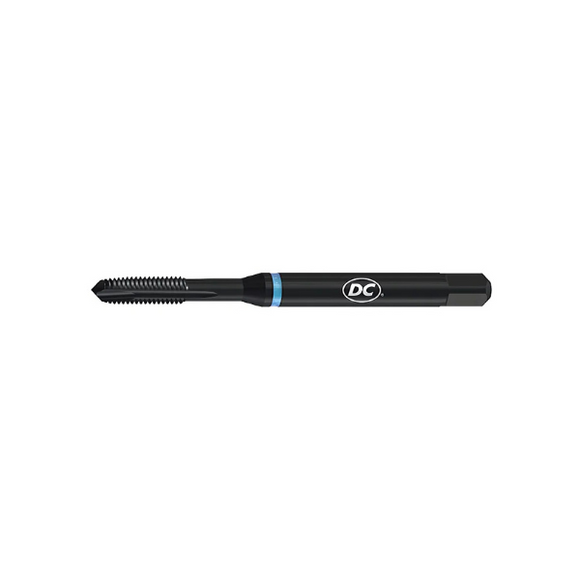 M1.6 x 0.35 6H Spiral Point HSSE-PM Tap - For Hard Materials (Stainless/Titanium) - DC Swiss