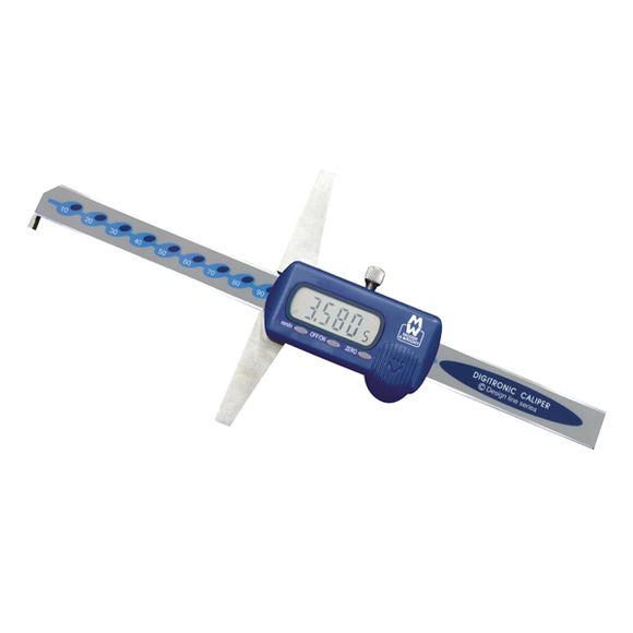 0-150mm Digital Depth Caliper with Hook MW170-DH - Moore & Wright - Precision Engineering Tools EW Equipment Moore & Wright,