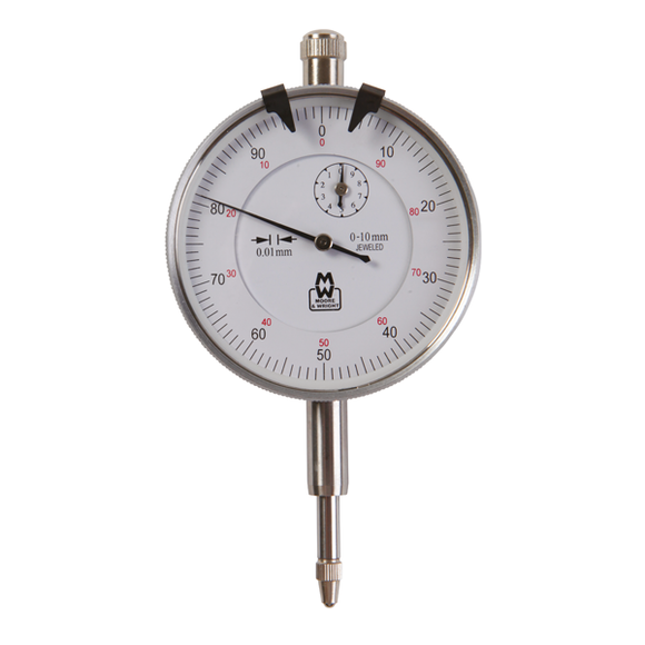 0-10mm Lug Back Dial Indicator MW400 (ø58mm) - Moore & Wright - Precision Engineering Tools EW Equipment Moore & Wright,