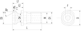 Mazak 40 Pull Stud 41.25mm Long - Through Coolant | EW Equipment