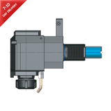 VDI 40 Radial Driven Tooling ER32 Collet Chuck Type A to Suit Okuma Coupling - L=93mm, 85mm Gauge - Eroglu