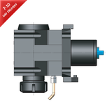 VDI 60 Radial Driven Tooling ER40 Collet Chuck to Suit Okuma LB 4000 Coupling - 92mm Gauge - Eroglu
