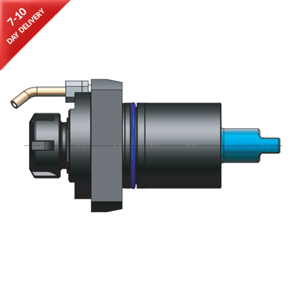 VDI 55 Axial Driven Tooling ER25 Collet Chuck to Suit Okuma LT Coupling - 60mm Gauge - Eroglu