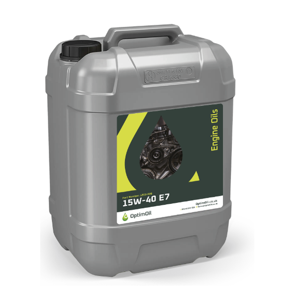 15W-40 E7 Commercial Engine Oil - 20 Litre - Optimoil