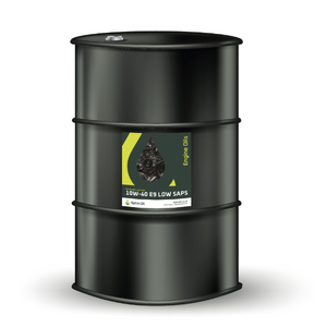 10W-40 E6/E7/E9 Low Saps Engine Oil - 205 Litre Drum - Optimoil
