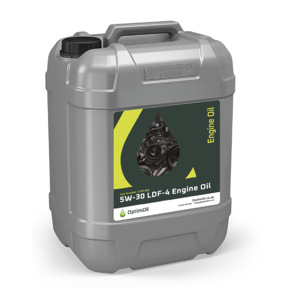 5W-30 HD (LDF-4) Fully Synthetic Engine Oil - 20 Litre - Optimoil
