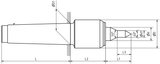 Morse Taper 4 Revolving Centre Profiled Point - Omega Products