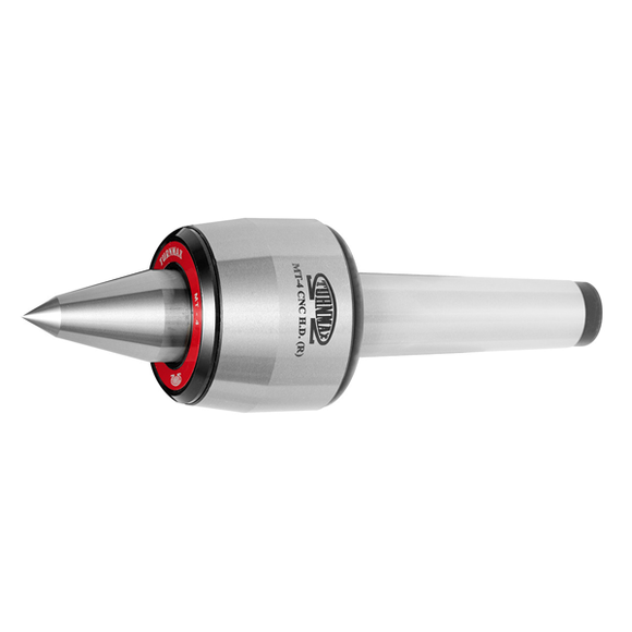 Morse Taper 4 - Heavy Duty, Extended Point Revolving Centre - Omega Products