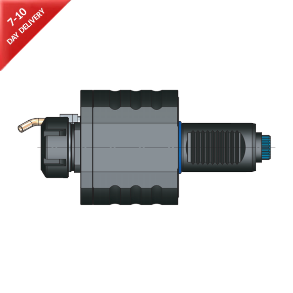 VDI 40 Axial Driven Tooling ER40 Collet Chuck to Suit Sauter-Revolver DIN 5480 Coupling - 126.5mm Gauge - Eroglu