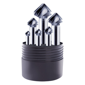 90° HSCO TiAlN Coated Countersink Set (6 Piece) 6000 1.000 - Guhring - Precision Engineering Tools EW Equipment Guhring,