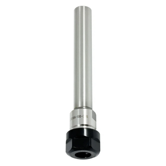 ER20 Straight Shank Collet Chuck - 25mm Dia Shank, 100mm Shank Length (C25 ER20A 100) - EW Equipment