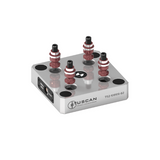 52mm Low Profile Base (Steel) For 5 Axis Vices (Mounting: 4 x M10 at 90° on 82mm PCD) - T52-106106-82