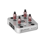 52mm Low Profile Base (Steel) For 5 Axis Vices (Mounting: 4 x M10 at 60° on 112mm PCD) - T52-120106
